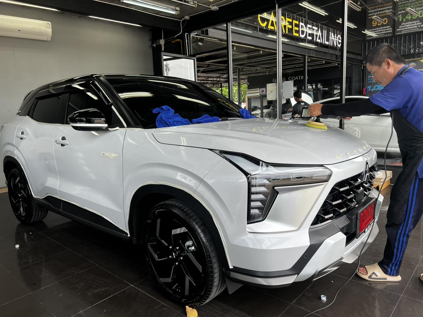 ผลงานเคลือบเซรามิคกราฟีน รังสิต ปทุมธานี